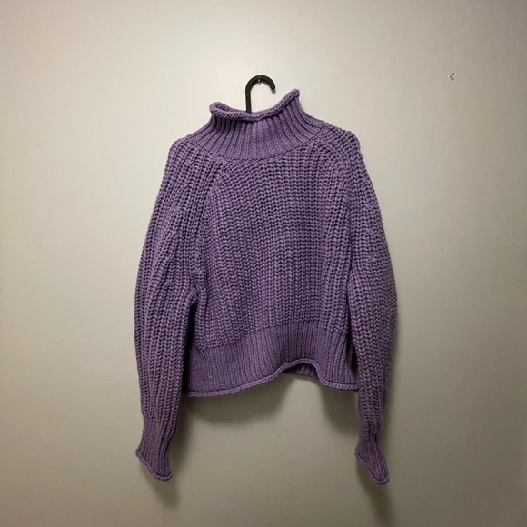 H&M Purple Knit Sweater - Picture 3 of 5